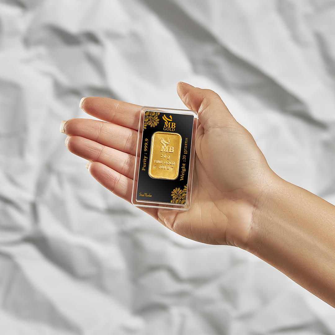 MB Gold 20 Gm Gold Bar