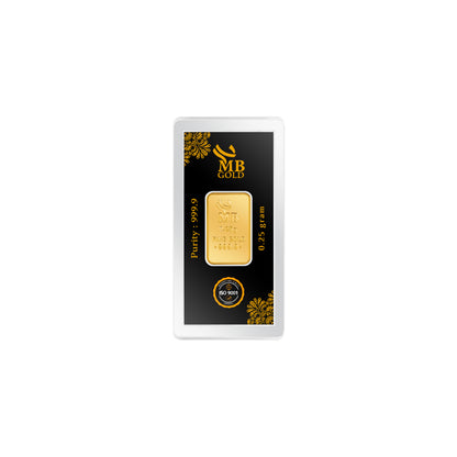 MB Gold 0.25 Gm Gold Bar