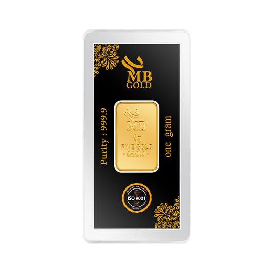 MB Gold 1 Gm Gold Bar