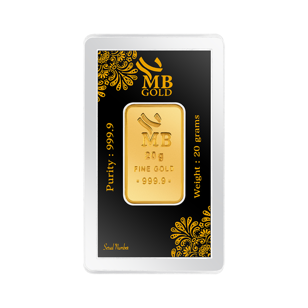 24k Pharaonic - Queen Nefertiti Gold Ingot - 20 Gm