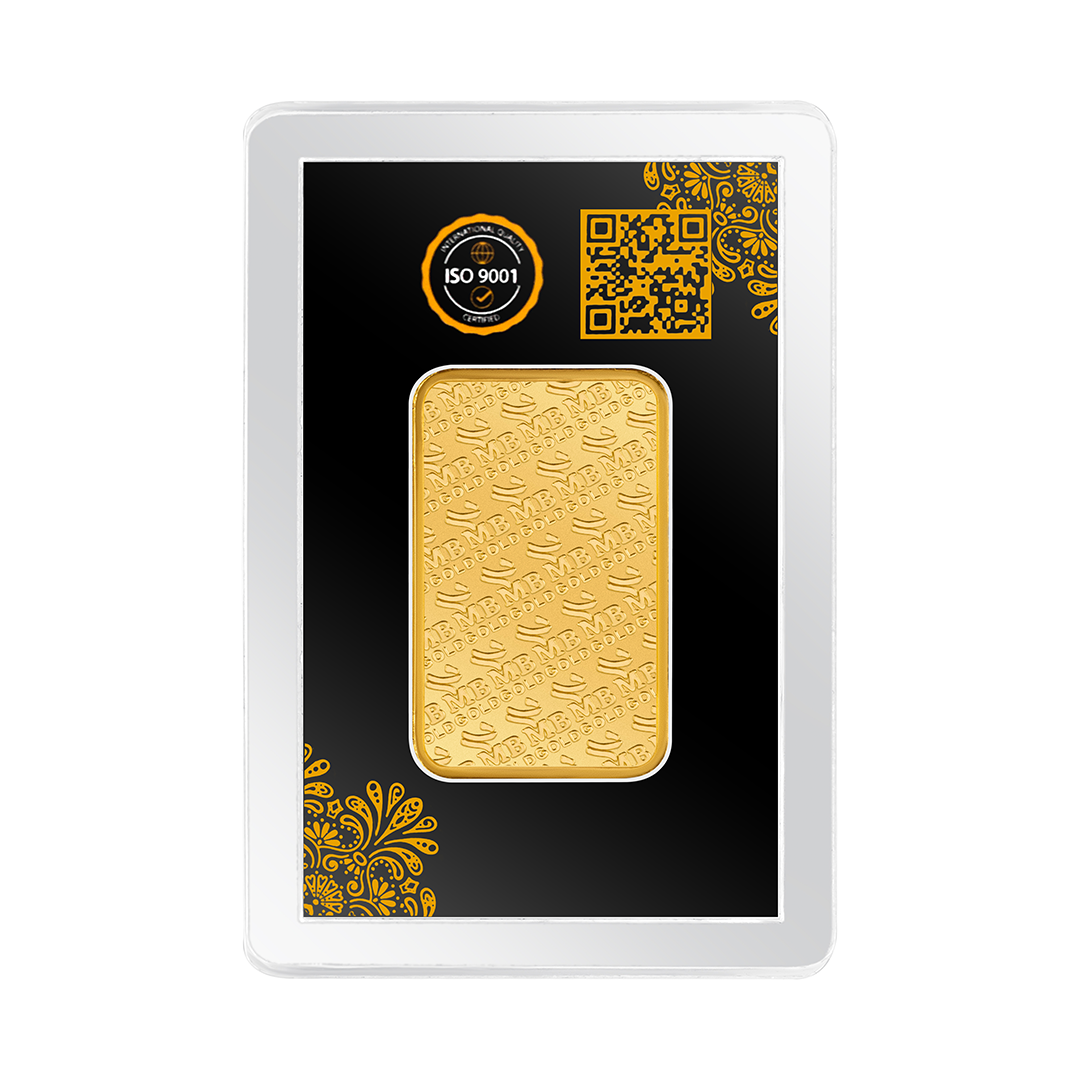 MB Gold 50 Gm Gold Bar